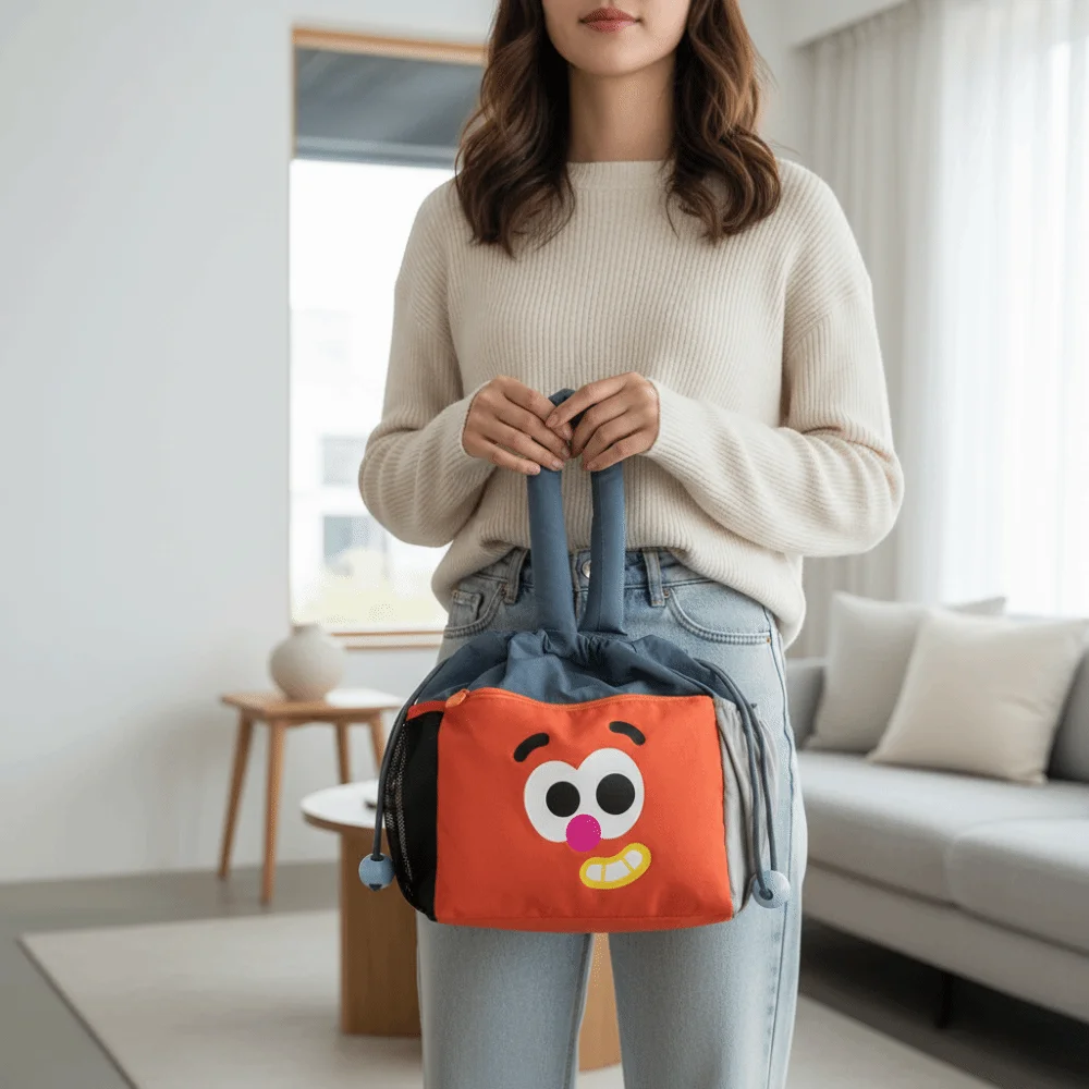 Spacious Interior Drawstring Bucket Bag Lightweight and Portable Water-resistant Fabric Quilted Toiletry Pouch
Spacious Interior Drawstring Bucket Bag Lightweight and Portable Water-resistant Fabric Quilted Toiletry Pouch
