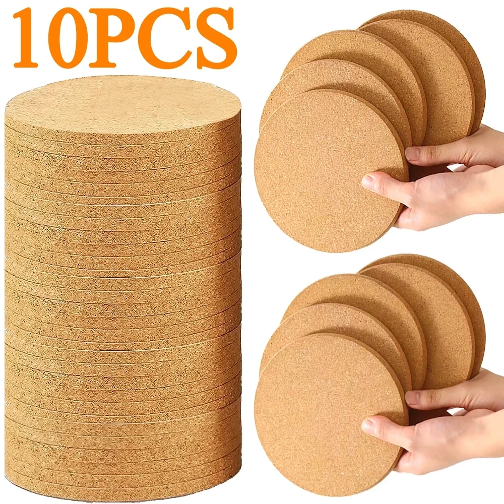 10/20PCS Cup Mat Natural Wooden Pad Non-Slip Cork Coaster Tea Coffee Mug Drinks Holder for Table Decor Durable Pad DIY Tableware
10/20PCS Cup Mat Natural Wooden Pad Non-Slip Cork Coaster Tea Coffee Mug Drinks Holder for Table Decor Durable Pad DIY Tableware