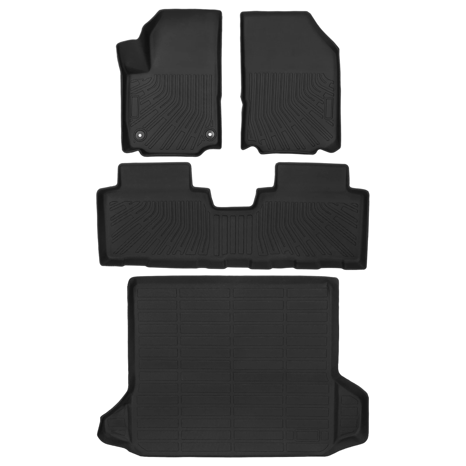 Protection Full Set Cargo Trunk Liner Set All Weather TPE Floor Covers for Chevrolet Equinox 2018-2024
Protection Full Set Cargo Trunk Liner Set All Weather TPE Floor Covers for Chevrolet Equinox 2018-2024