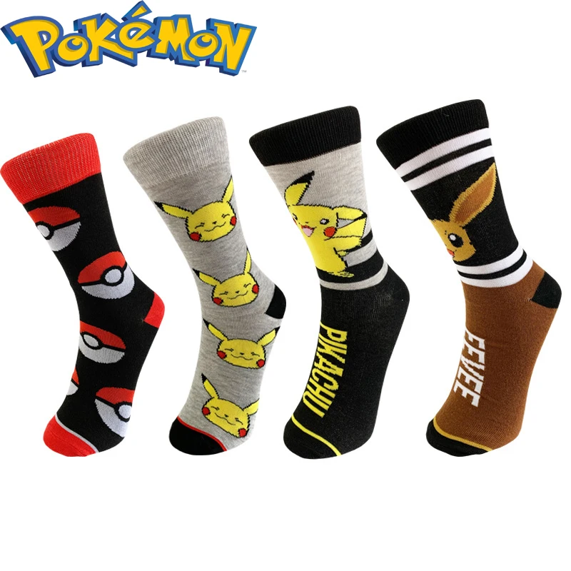 Pokemon Cartoon Medium Socks Anime Peripherals Figure Pikachu Gengar Children Fashion Sock Cute Sweat Inhalation Cotton Sock
Pokemon Cartoon Medium Socks Anime Peripherals Figure Pikachu Gengar Children Fashion Sock Cute Sweat Inhalation Cotton Sock