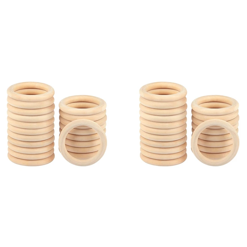 ABP-60Pcs 70Mm Wood Rings,Wooden Ring Wood Circles For DIY Crafts, Macrame Plant Hanger,Ornaments And Jewelry Making
ABP-60Pcs 70Mm Wood Rings,Wooden Ring Wood Circles For DIY Crafts, Macrame Plant Hanger,Ornaments And Jewelry Making