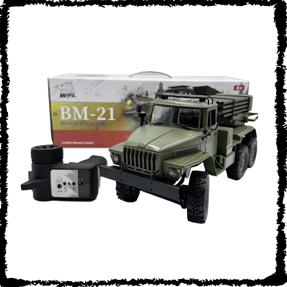 WPL Naught Dragon 1:16 Scale Full Proportion Climbing RC Car BM-21 Hail Rocket Launcher Remote Control Model Toy B36-2
WPL Naught Dragon 1:16 Scale Full Proportion Climbing RC Car BM-21 Hail Rocket Launcher Remote Control Model Toy B36-2