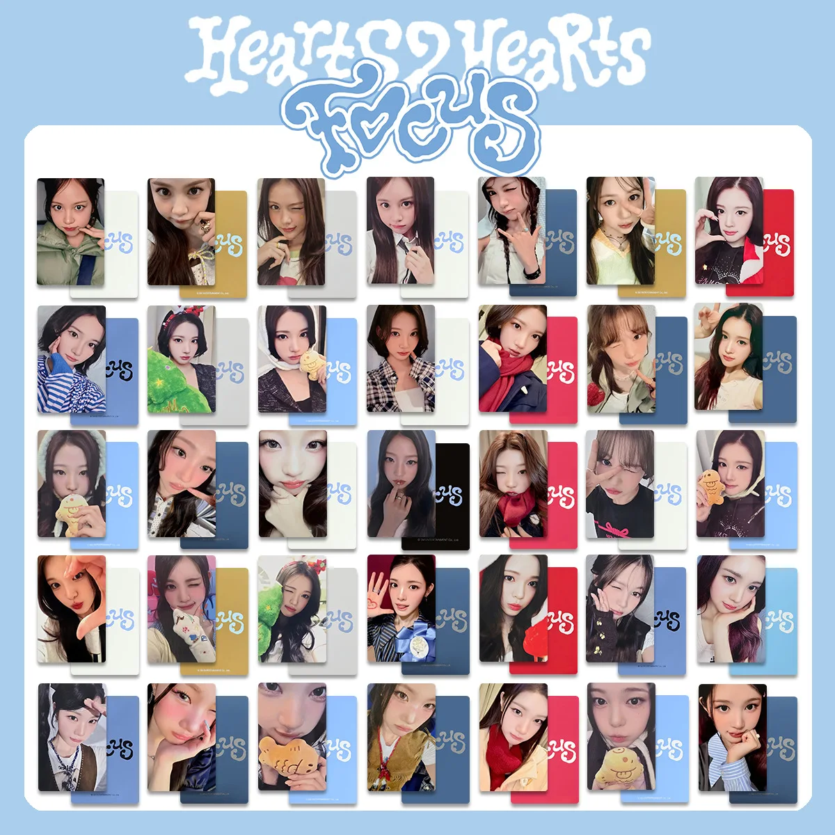 5Pcs/Set Idol Hearts2Hearts New Album Series FOCUS Lomo Cards Postcards Jiwoo Carmen Yuha Juun Ana Ian Yeon Stella Fans Gifts
5Pcs/Set Idol Hearts2Hearts New Album Series FOCUS Lomo Cards Postcards Jiwoo Carmen Yuha Juun Ana Ian Yeon Stella Fans Gifts
