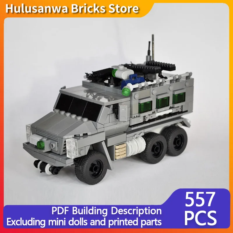 Популярная игровая модель MOC, строительные кирпичи, военный бронеавтомобиль, модульная технология, подарки, праздник, сборка, детские игрушки, костюм
Популярная игровая модель MOC, строительные кирпичи, военный бронеавтомобиль, модульная технология, подарки, праздник, сборка, детские игрушки, костюм