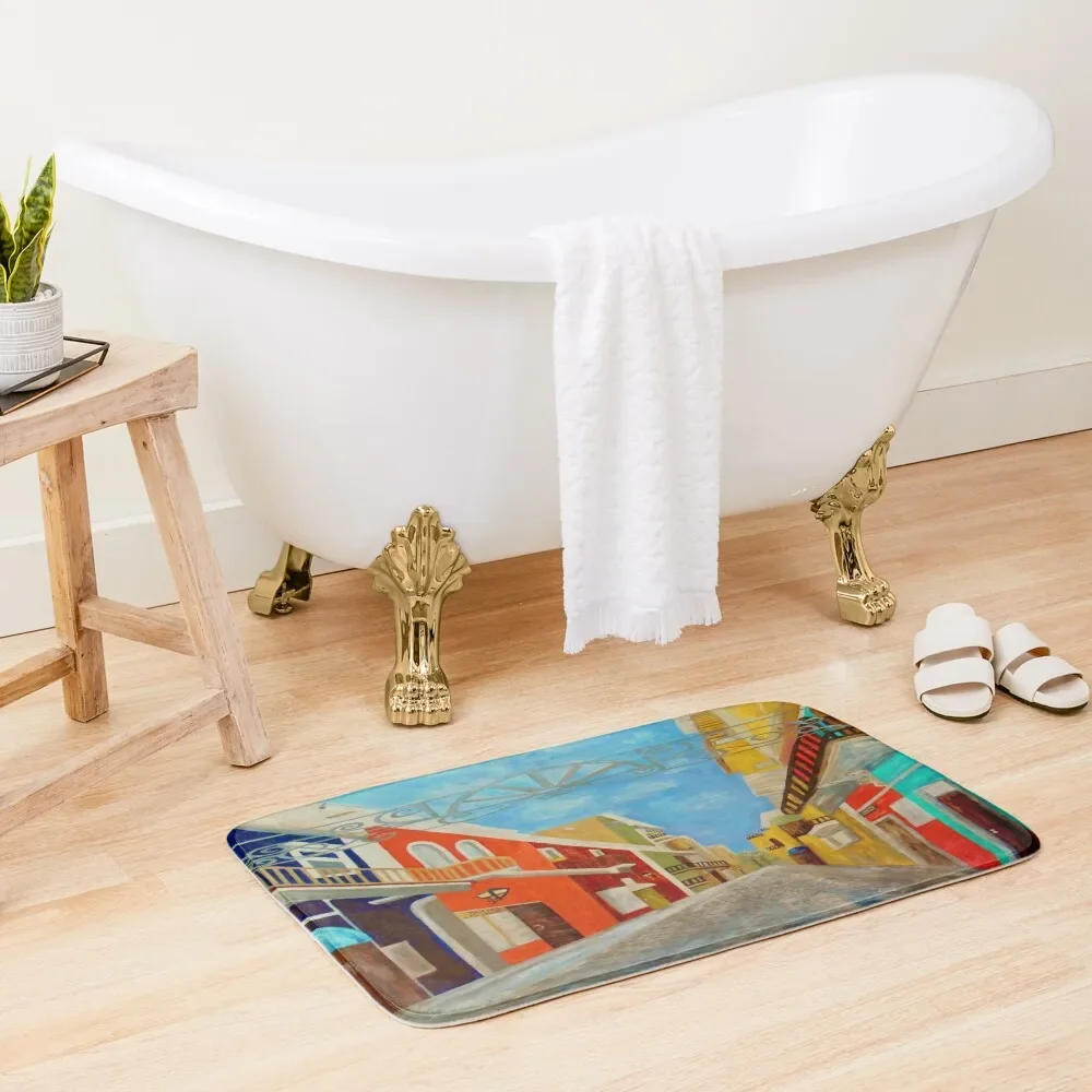 Old San Juan Bath Mat Carpet Bathrooms Non-Slip Bathroom Entrance Doormat Rugs Living Room Mat
Old San Juan Bath Mat Carpet Bathrooms Non-Slip Bathroom Entrance Doormat Rugs Living Room Mat