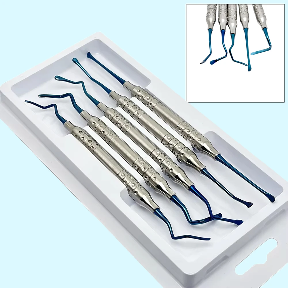 Стоматологический сепаратор пародонтальных связок, набор инструментов для имплантатов, титановые хирургические костные Vista, процесс туннеля, стоматологические инструменты
Стоматологический сепаратор пародонтальных связок, набор инструментов для имплантатов, титановые хирургические костные Vista, процесс туннеля, стоматологические инструменты