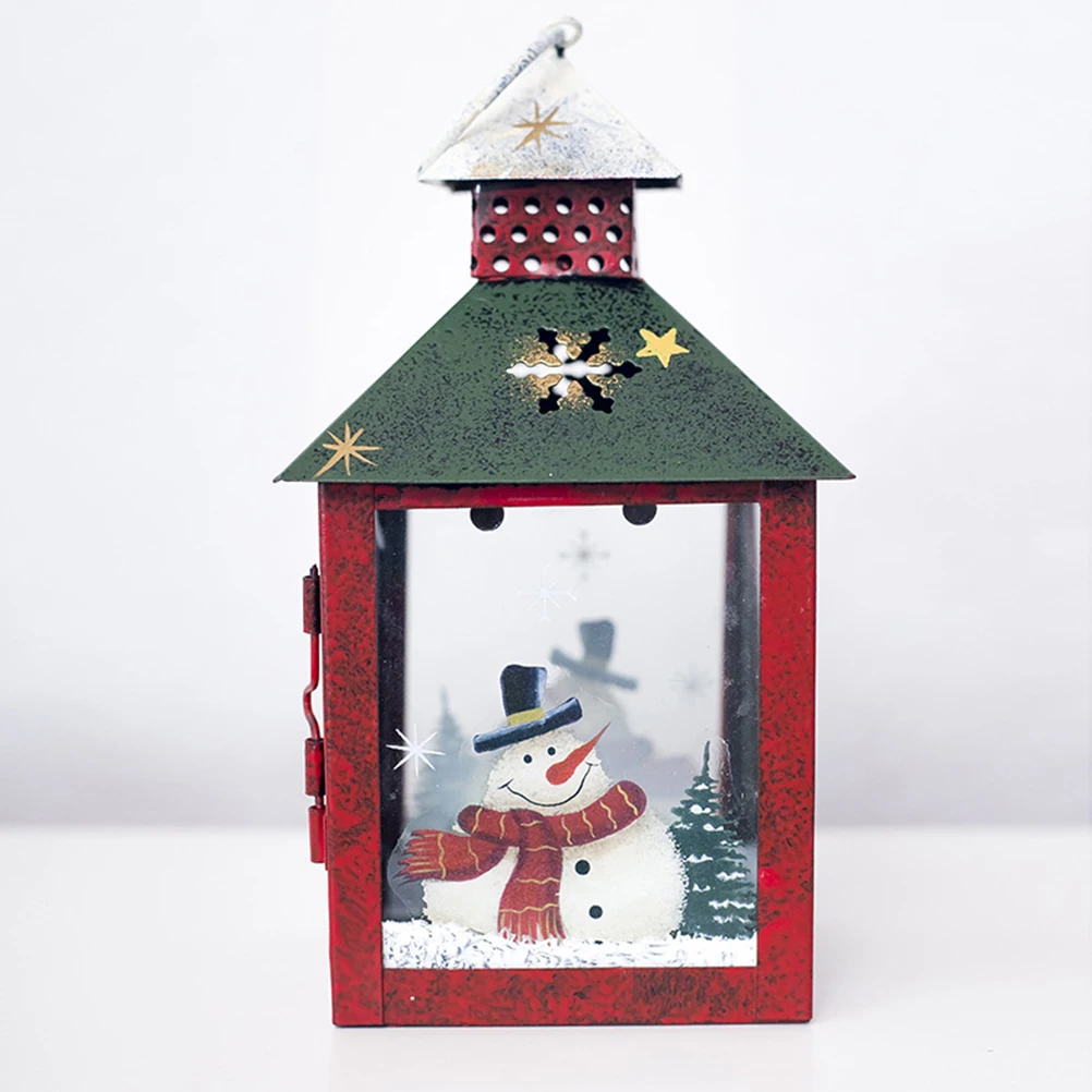 Retro Christmas Holder Iron Windproof Candlestand Decor Desktop Gift Red Snowman Small Size Festive Tea Light
Retro Christmas Holder Iron Windproof Candlestand Decor Desktop Gift Red Snowman Small Size Festive Tea Light