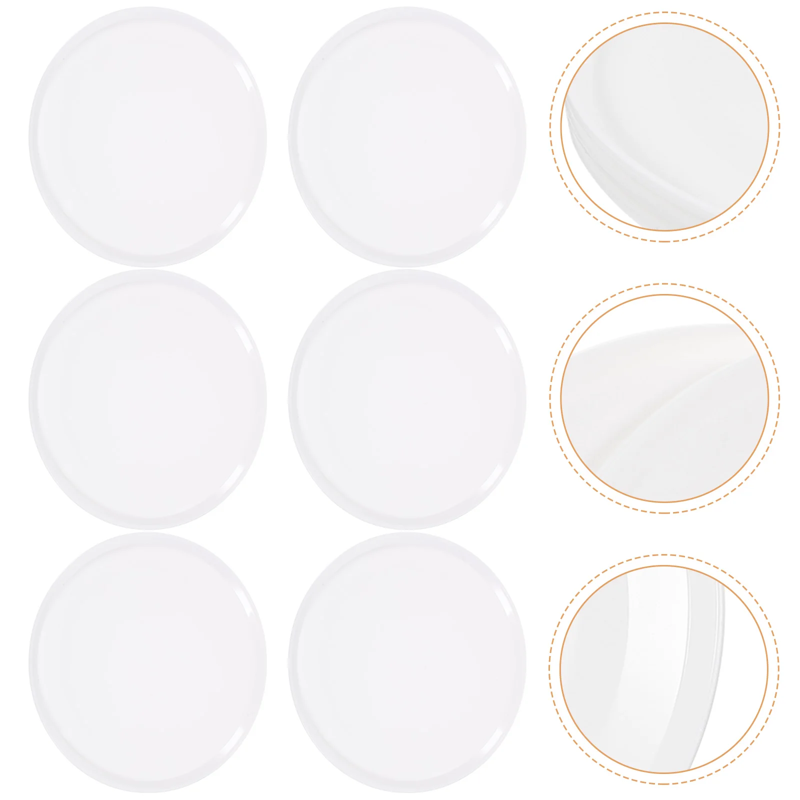 6pcs Plant Saucer Round Flowerpot Tray Durable Plastic Pot Saucers Drainage Trays For Indoor Outdoor Plants Garden Bonsai Water
6pcs Plant Saucer Round Flowerpot Tray Durable Plastic Pot Saucers Drainage Trays For Indoor Outdoor Plants Garden Bonsai Water