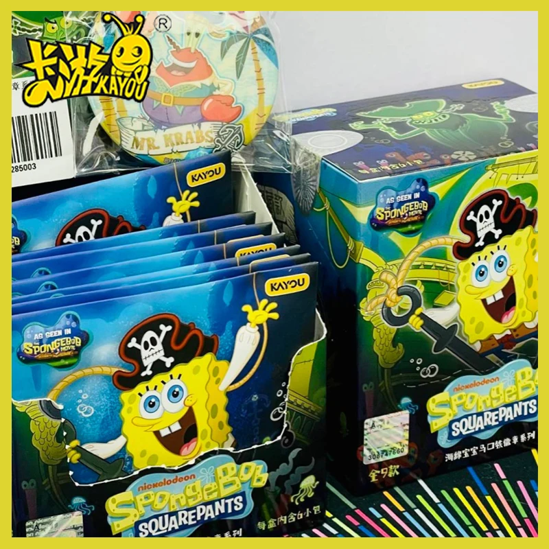 Оригинальные значки Kayou из серии «Губка Боб: Приключения в Губке Бобе» по мотивам фильма «Сокровища глубоководья», выпуск 1, коллекционные жестяные значки, подарки
Оригинальные значки Kayou из серии «Губка Боб: Приключения в Губке Бобе» по мотивам фильма «Сокровища глубоководья», выпуск 1, коллекционные жестяные значки, подарки