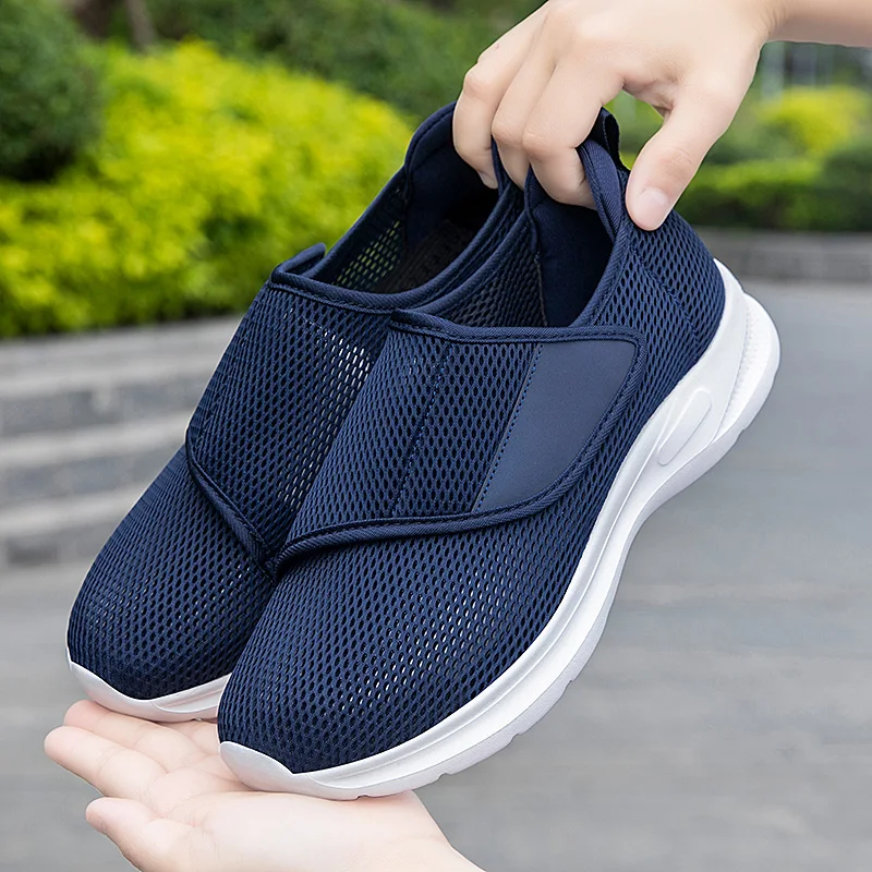 Men's Summer Breathable Mesh Sneakers Hook And Loop Slip-On Shoes Lightweight Comfortable Casual Walking Shoes for Men
Men's Summer Breathable Mesh Sneakers Hook And Loop Slip-On Shoes Lightweight Comfortable Casual Walking Shoes for Men