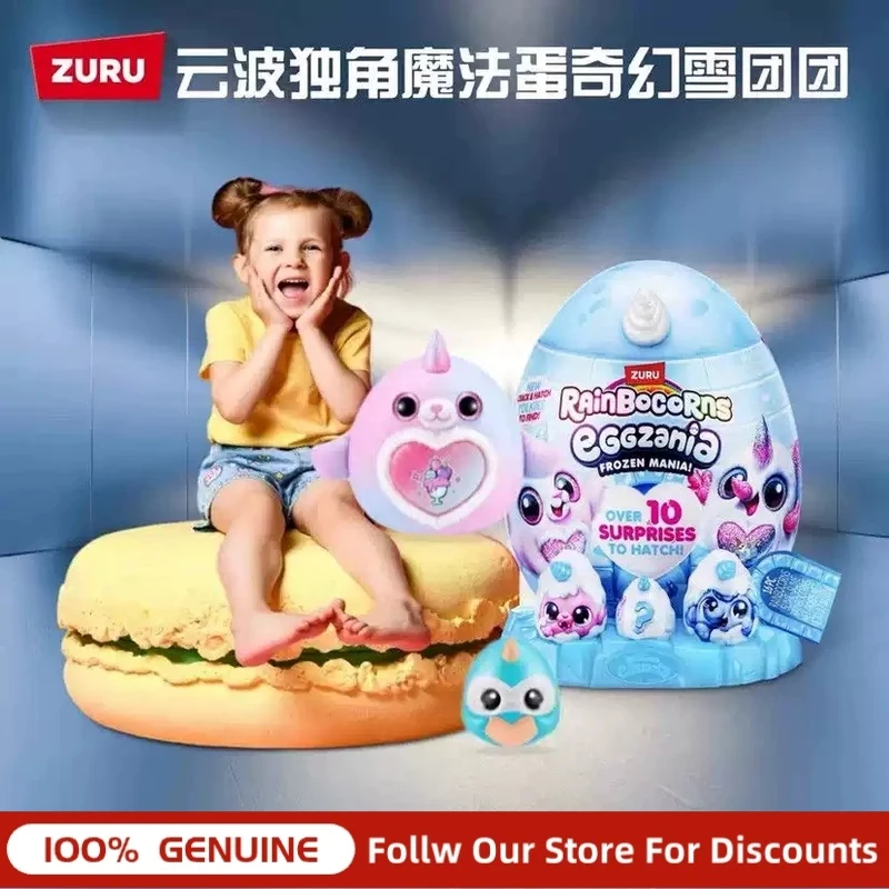 Zuru Rainbocorns Frozen Mania Magic Egg, Cute Plush Blind Box Toy, Fantasy Snowball Surprise Collectible, Gift For Children Fans
Zuru Rainbocorns Frozen Mania Magic Egg, Cute Plush Blind Box Toy, Fantasy Snowball Surprise Collectible, Gift For Children Fans