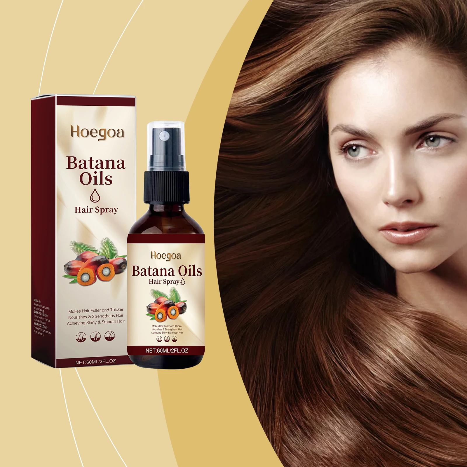 Batana Herbal Essence Hair Care Spray for Strengthening Hair Moisturizing Strands Boosting Smoothness & Aiding Daily Hair Care
Batana Herbal Essence Hair Care Spray for Strengthening Hair Moisturizing Strands Boosting Smoothness & Aiding Daily Hair Care
