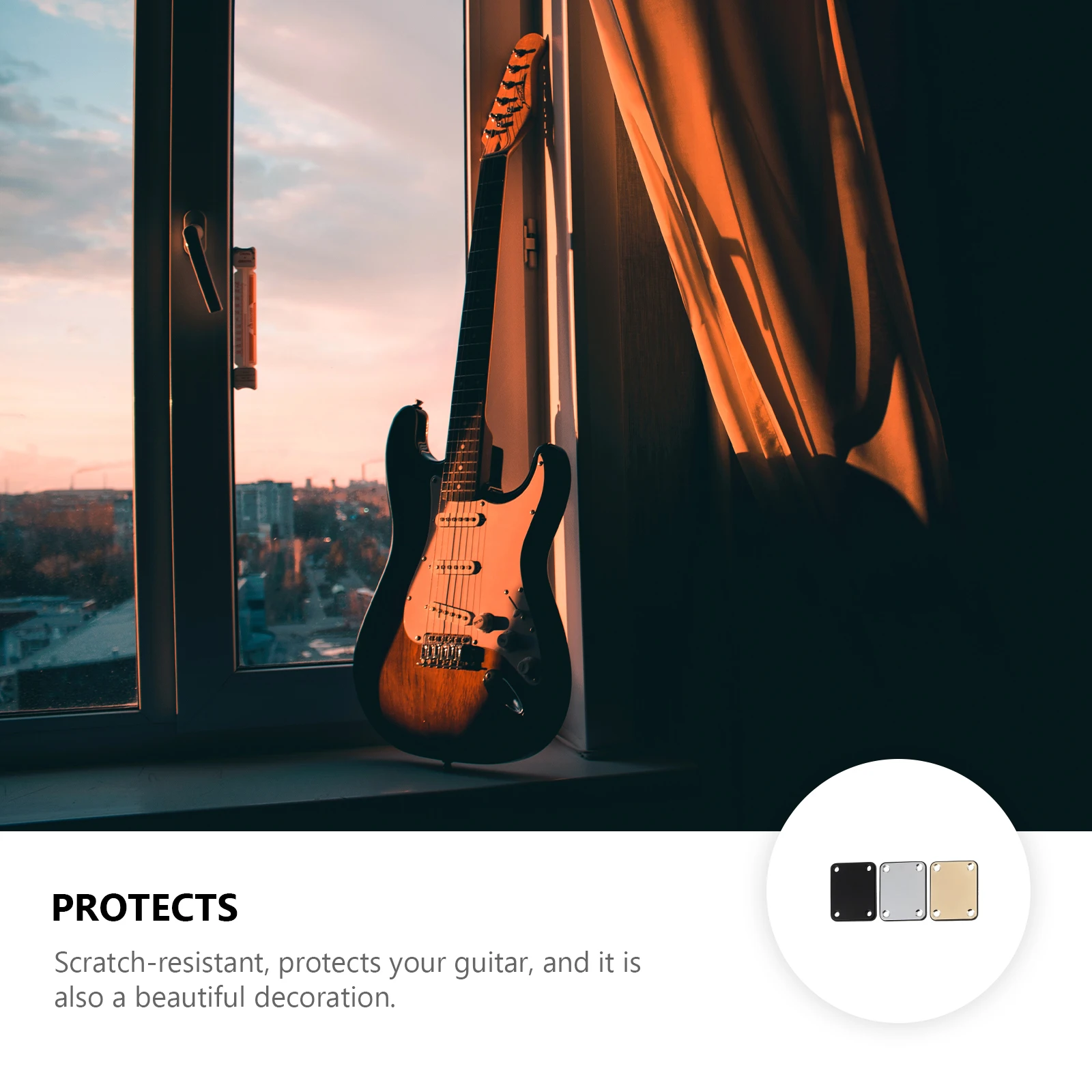 3pcs Electric Guitar Reinforcement Board Replacement Neck Plate Scratch-resistant Durable Protective Film Bass Parts
3pcs Electric Guitar Reinforcement Board Replacement Neck Plate Scratch-resistant Durable Protective Film Bass Parts