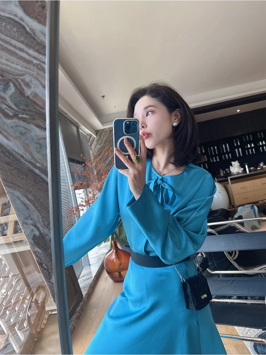 Mandyen Blue Danube Design Set круглый Ne Tie irt Юбка с высокой талией Fi Tail Женская осенняя юбка Faion Commute Sle Lo...
Mandyen Blue Danube Design Set круглый Ne Tie irt Юбка с высокой талией Fi Tail Женская осенняя юбка Faion Commute Sle Lo...