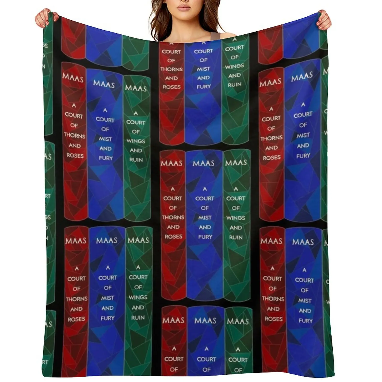 ACOTAR by Sarah J Maas Book Spines Throw Blanket halloween Hair Bed linens Soft Plush Plaid Blankets
ACOTAR by Sarah J Maas Book Spines Throw Blanket halloween Hair Bed linens Soft Plush Plaid Blankets