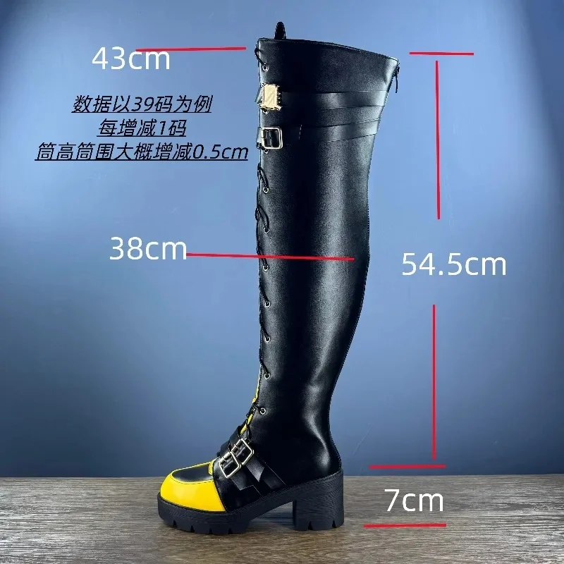 IDS3Identity V Cos Cosplay Shoes SRE Team Esports Leather Curse Master Boots for Women, Men, Height-increasin TT'1
IDS3Identity V Cos Cosplay Shoes SRE Team Esports Leather Curse Master Boots for Women, Men, Height-increasin TT'1