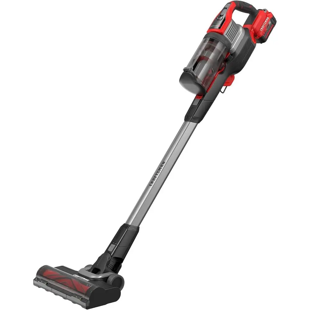 V20 Stick Vacuum CordlRechargeable,3 Speed, Lightweight, Powerul Suction, Brushl, Extended Runtime, Battery and Included (CMCVS5
V20 Stick Vacuum CordlRechargeable,3 Speed, Lightweight, Powerul Suction, Brushl, Extended Runtime, Battery and Included (CMCVS5