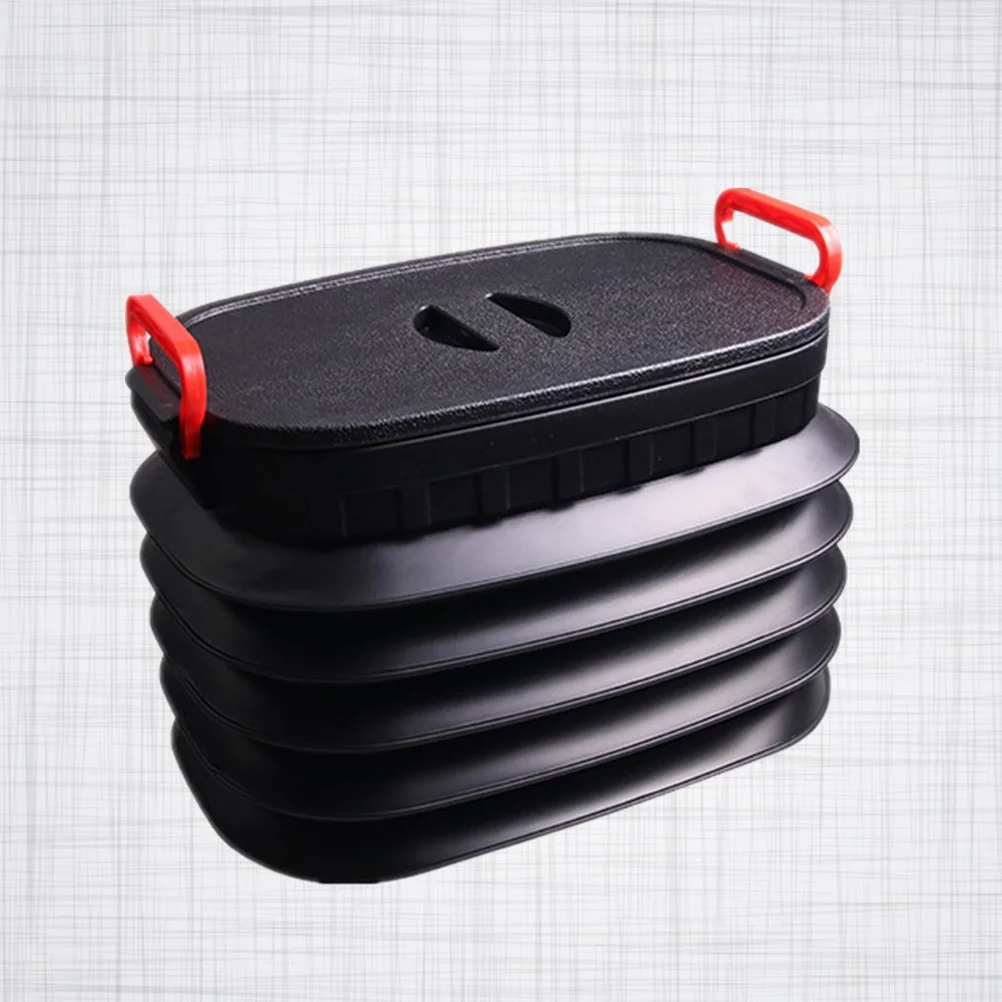 Portable Storage Box Foldable Plastic Trunk Organizer Collapsible Barrel Trash Can Car Interior Space Saver Durable Leakproof
Portable Storage Box Foldable Plastic Trunk Organizer Collapsible Barrel Trash Can Car Interior Space Saver Durable Leakproof