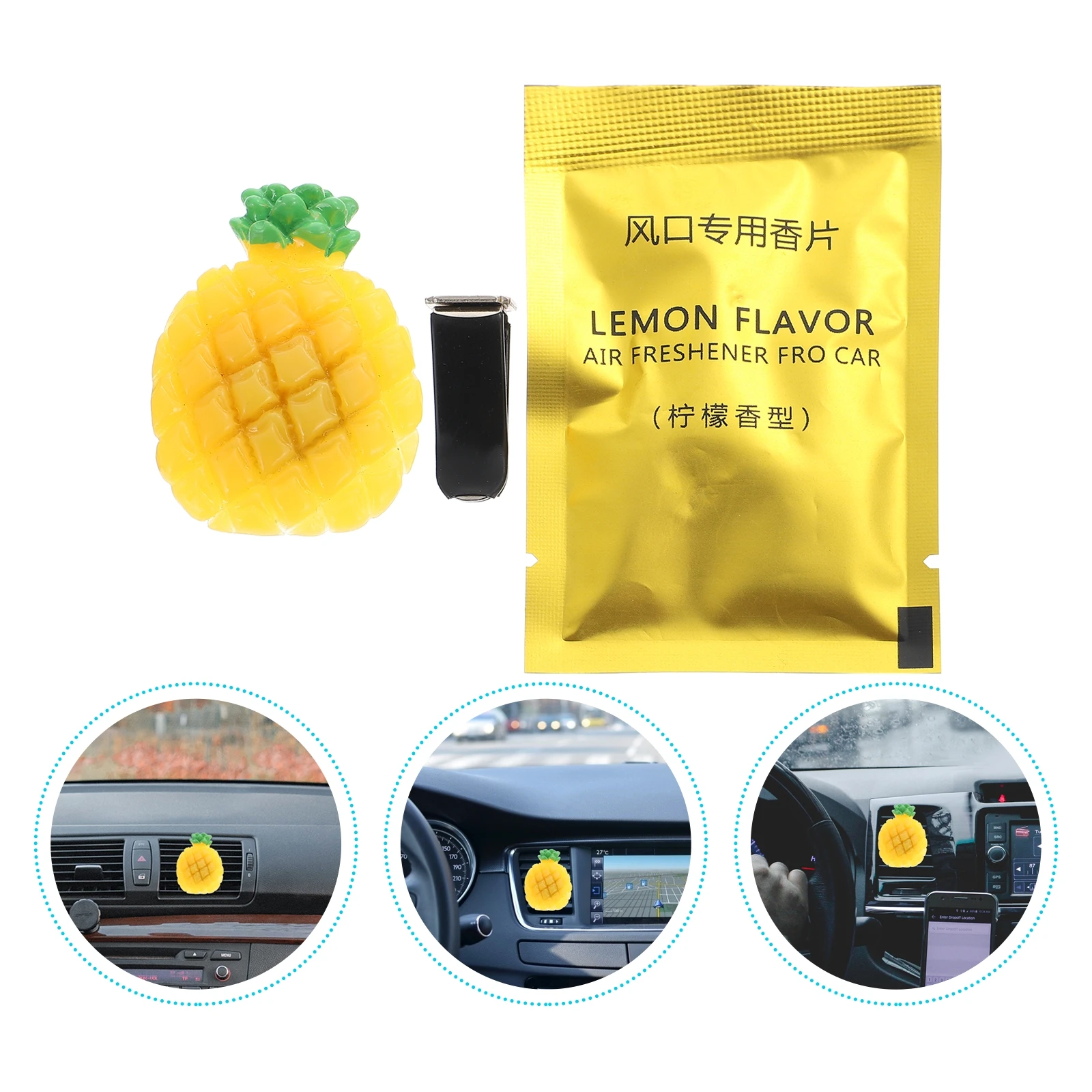 Acrylic Car Vent Diffuser Clips Pineapple Shaped Air Freshener Long Lasting Fragrance Essential Oil Clip for Lovers Birthday
Acrylic Car Vent Diffuser Clips Pineapple Shaped Air Freshener Long Lasting Fragrance Essential Oil Clip for Lovers Birthday