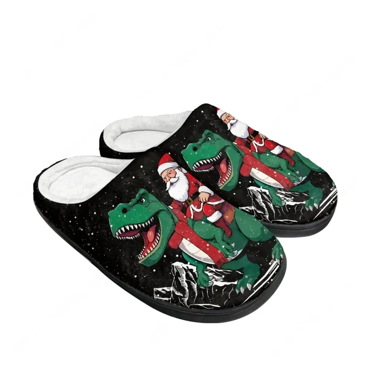 Новинка 2025: Плюшевые домашние тапочки с Санта-Клаусом на динозавре для мужчин, женщин и подростков – теплые, на заказ
Новинка 2025: Плюшевые домашние тапочки с Санта-Клаусом на динозавре для мужчин, женщин и подростков – теплые, на заказ