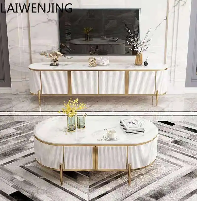 HLZ light luxury coffee table TV cabinet modern simple coffee table floor cabinet oval marble coffee table
HLZ light luxury coffee table TV cabinet modern simple coffee table floor cabinet oval marble coffee table