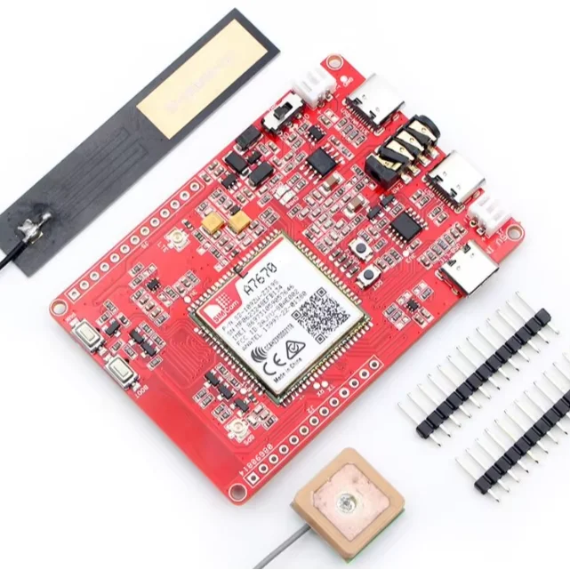 ESP32S3 4G LTE CAT1 A7670X A7670E Оценочные модули Плата разработки IC
ESP32S3 4G LTE CAT1 A7670X A7670E Оценочные модули Плата разработки IC