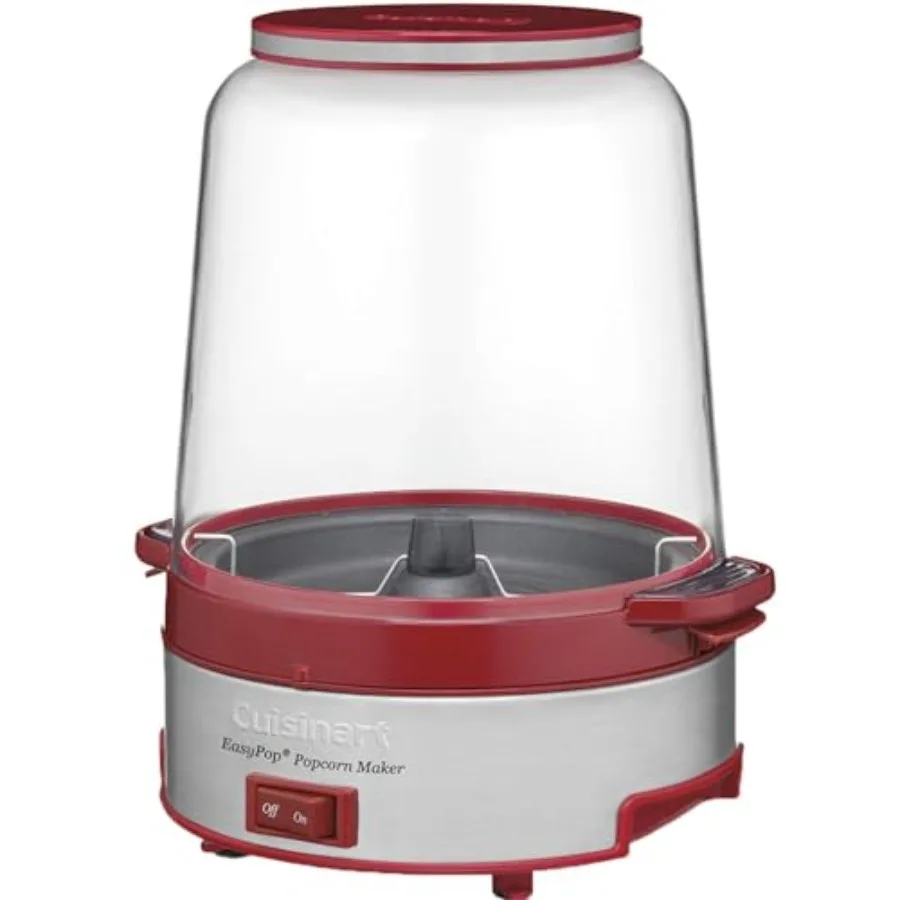 EasyPop Popcorn Maker Red CPM-700NAS for Home Use Red Color Premium Quality with Fast Heating and Large Capacity
EasyPop Popcorn Maker Red CPM-700NAS for Home Use Red Color Premium Quality with Fast Heating and Large Capacity