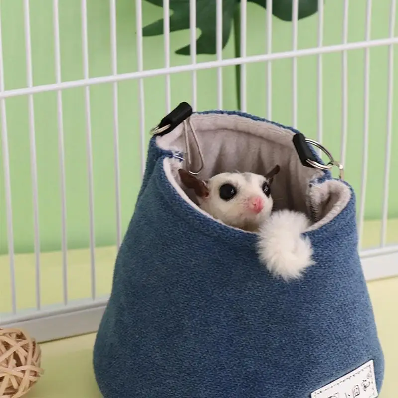 Sugar Glider Pouch Squirrel Bed For Cage Sugar Glider Pouch Hang Bed Small Animals Removable Nest Mat For Hamster Syrian Hamster
Sugar Glider Pouch Squirrel Bed For Cage Sugar Glider Pouch Hang Bed Small Animals Removable Nest Mat For Hamster Syrian Hamster