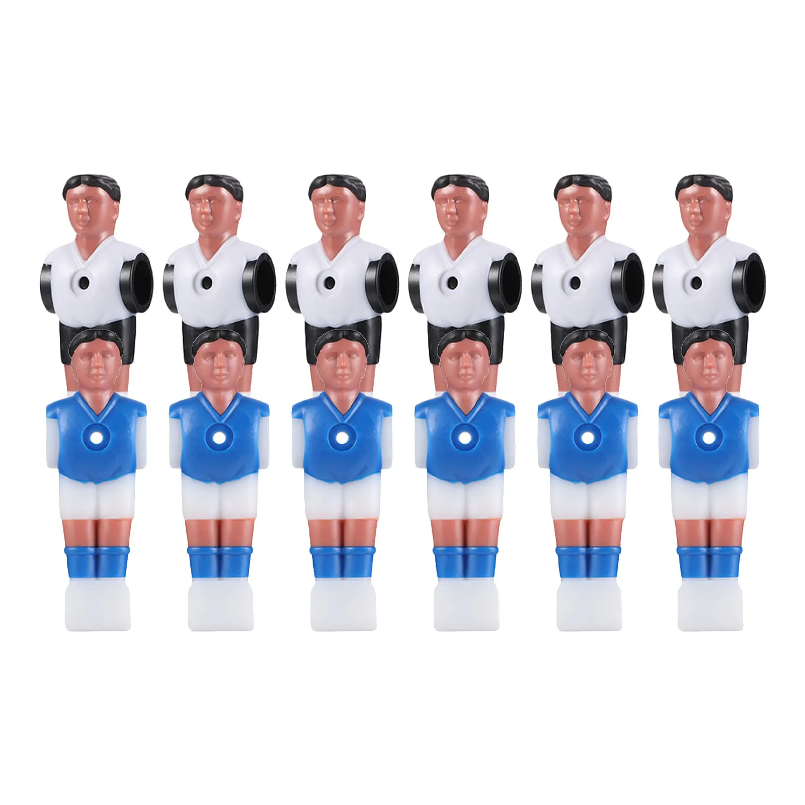 12Pcs Football Table Foosball Athletes Premium ABS Replacement Accessories for Tournament Game Soccer Player Figures
12Pcs Football Table Foosball Athletes Premium ABS Replacement Accessories for Tournament Game Soccer Player Figures