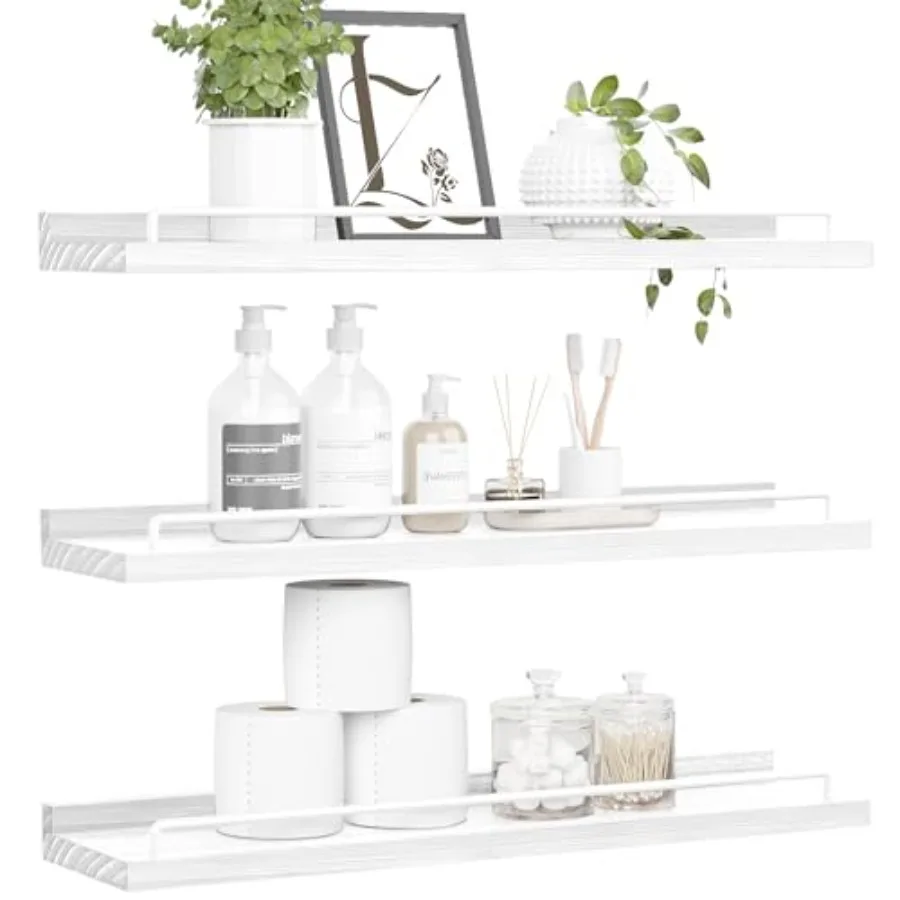 22 inches Long Floating Shelves, Bathroom Decor Shelves Over Toilet, Farmhouse Wall Shelves for Living Room, Bedroom, Picture F
22 inches Long Floating Shelves, Bathroom Decor Shelves Over Toilet, Farmhouse Wall Shelves for Living Room, Bedroom, Picture F