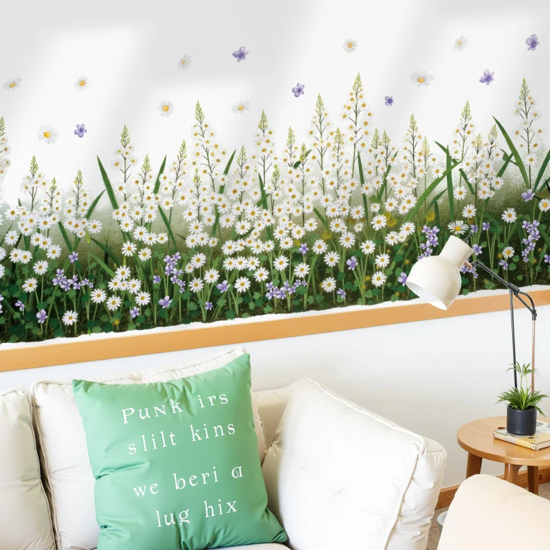 Plant Daisy Wall Sticker Glass Sticker Background Wall Green Leaf Decorative Wall Sticker Self-Adhesive Removable
Plant Daisy Wall Sticker Glass Sticker Background Wall Green Leaf Decorative Wall Sticker Self-Adhesive Removable