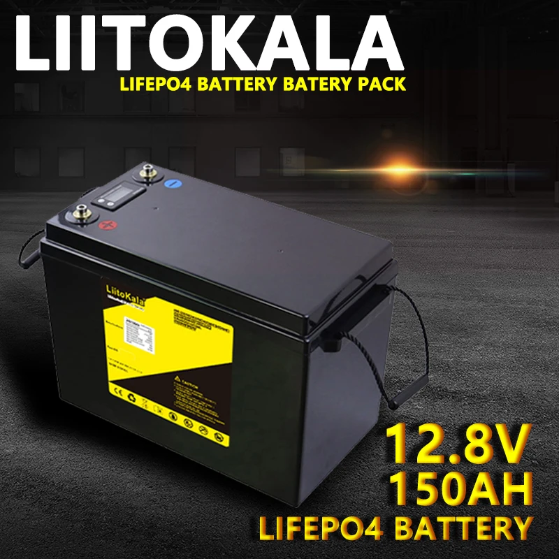 LiitoKala Lifepo4 battery pack 12V 150AH 200Ah 240Ah 300Ah 400Ah for energy storage power inverter boat golf camping
LiitoKala Lifepo4 battery pack 12V 150AH 200Ah 240Ah 300Ah 400Ah for energy storage power inverter boat golf camping