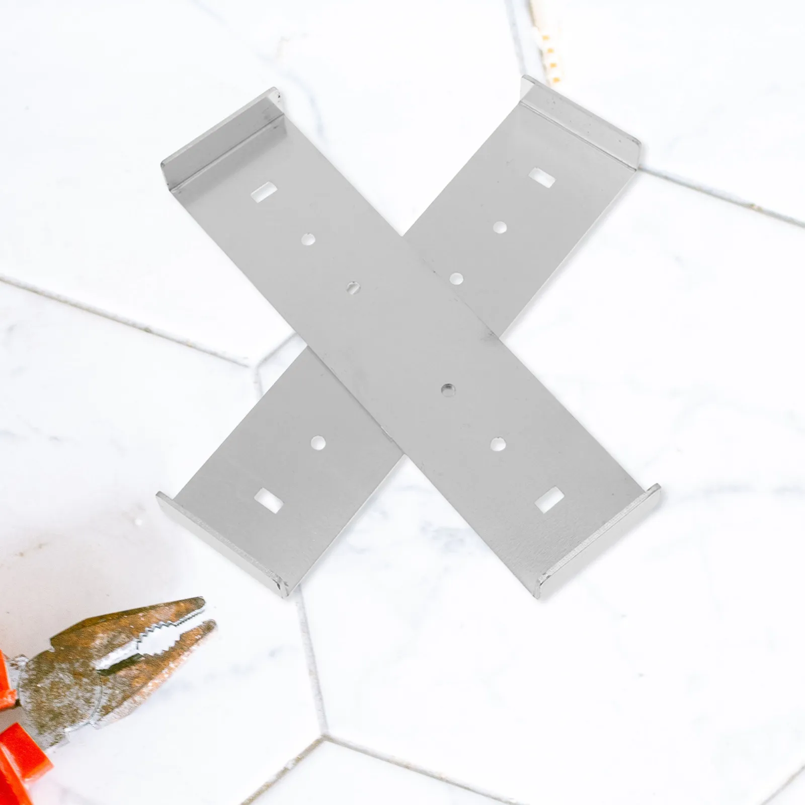 2Pcs Mailbox Mounting Bracket Heavy Duty Metal Base Plate Secure Installation for Wide Base Mailbox Post Mount Accessories
2Pcs Mailbox Mounting Bracket Heavy Duty Metal Base Plate Secure Installation for Wide Base Mailbox Post Mount Accessories
