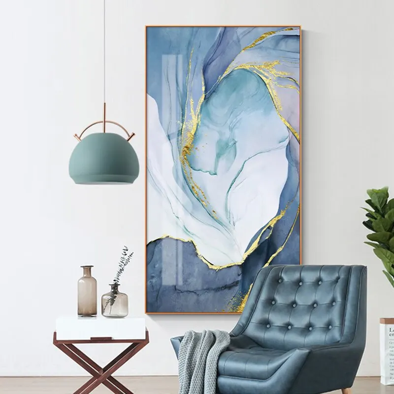 Nordic Abstract Light Blue Art Canvas Painting Modern Pictures for Living Room Bedroom Home Wall Art Decorative No Frame
Nordic Abstract Light Blue Art Canvas Painting Modern Pictures for Living Room Bedroom Home Wall Art Decorative No Frame