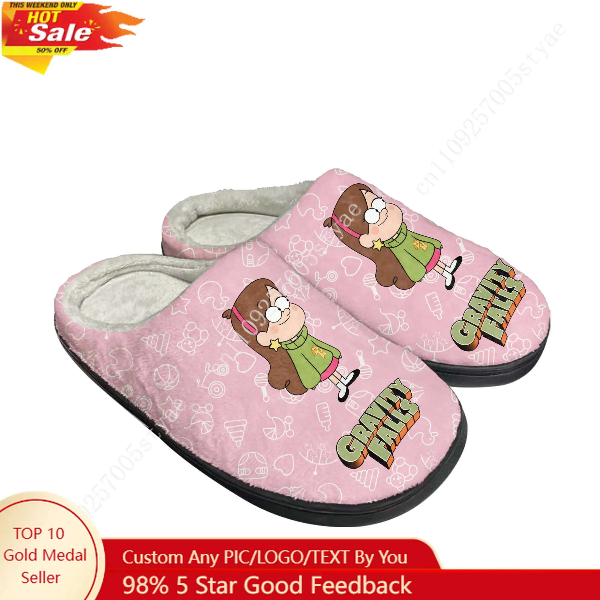 Mabel Pines Cotton Slippers Disney Cartoon Decorate Plush Indoor Shoes Design Your Photo Logos Party Holiday Gifts Custom Shoe
Mabel Pines Cotton Slippers Disney Cartoon Decorate Plush Indoor Shoes Design Your Photo Logos Party Holiday Gifts Custom Shoe