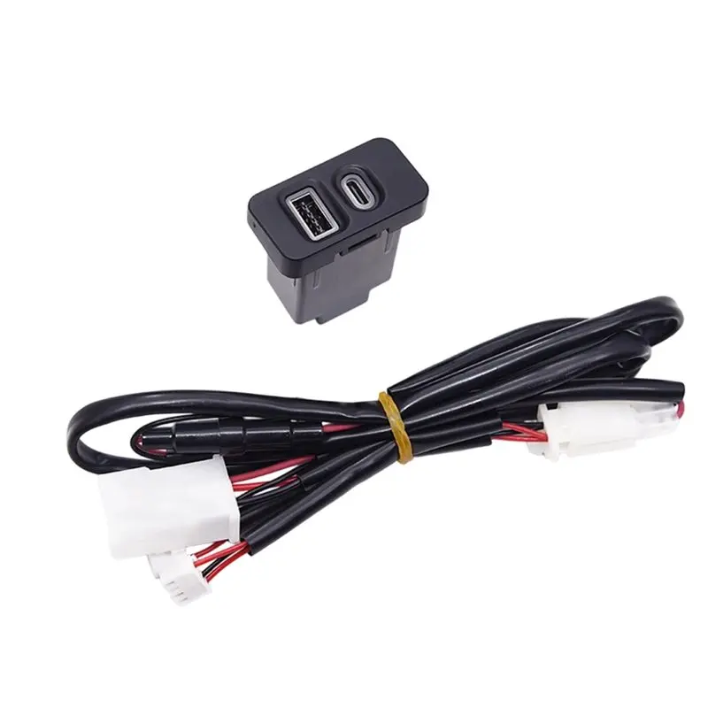 Car USB QC3.0 Fast Socket PD Type-C Phone Charging Outlet Power Adapter For GWM Haval H6 Coupe
Car USB QC3.0 Fast Socket PD Type-C Phone Charging Outlet Power Adapter For GWM Haval H6 Coupe
