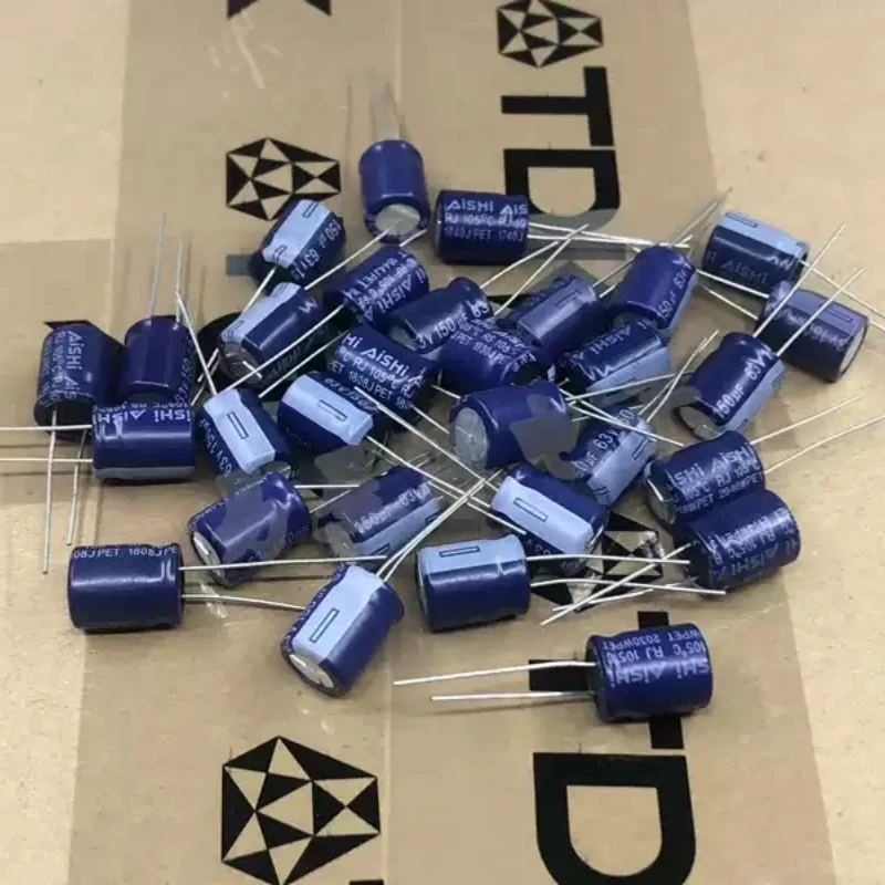150UF 63V Aihua AISHI 63V150UF 150UF/63V Electrolytic Capacitor High Frequency Long Life
150UF 63V Aihua AISHI 63V150UF 150UF/63V Electrolytic Capacitor High Frequency Long Life