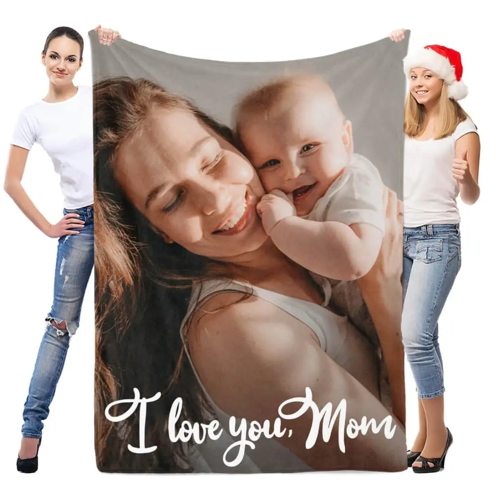 Custom Blankets with Photo, Personalized Photo Blanket, Customized Picture Blankets, Personalized Mothers Day Birthday
Custom Blankets with Photo, Personalized Photo Blanket, Customized Picture Blankets, Personalized Mothers Day Birthday