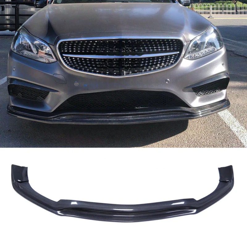 Carbon Fiber Front Lip Spoiler for E Class W212 E260 E300 E400 Sedan 4 Door Sport Bumper 2014 -2016 Car Styling
Carbon Fiber Front Lip Spoiler for E Class W212 E260 E300 E400 Sedan 4 Door Sport Bumper 2014 -2016 Car Styling