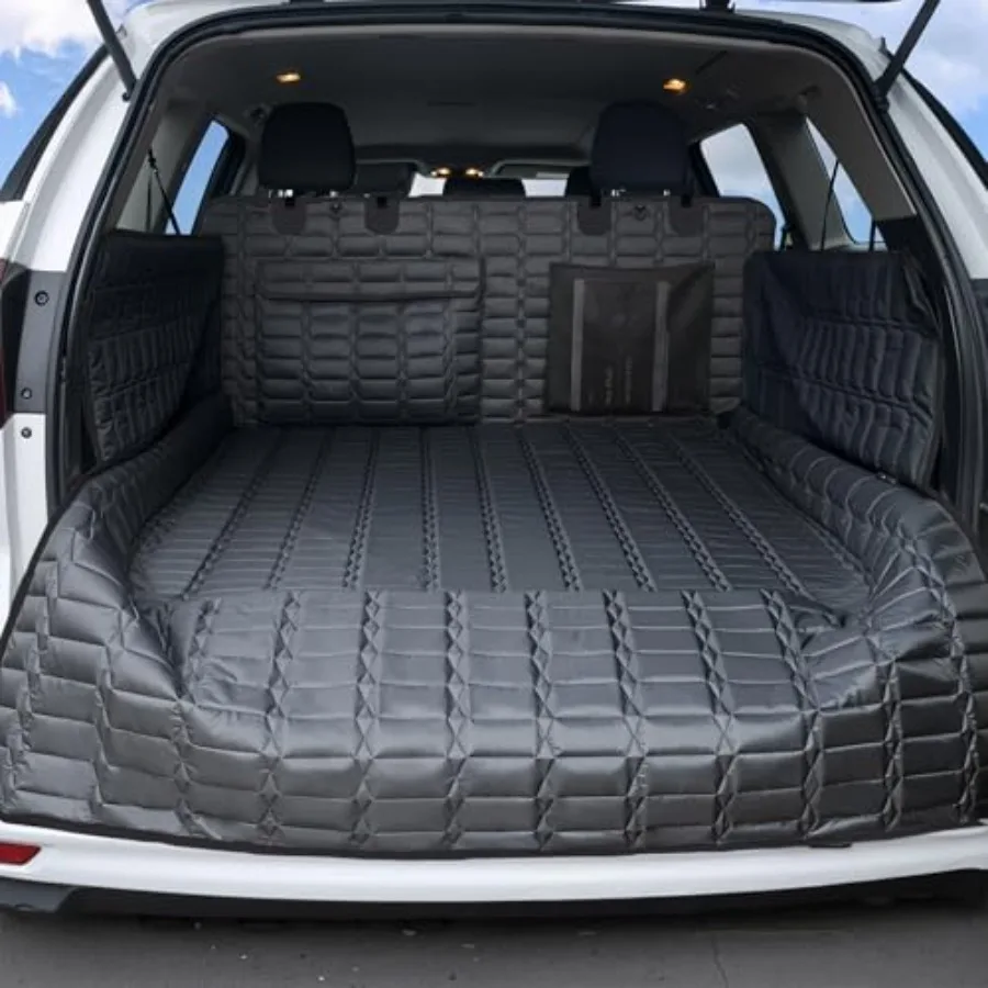 SUV Cargo Liner for Dogs, Waterproof Pet Cargo Cover with Bumper Flap Protector, Scrachproof Non-Slip Dog Seat Mat for SUVs, La
SUV Cargo Liner for Dogs, Waterproof Pet Cargo Cover with Bumper Flap Protector, Scrachproof Non-Slip Dog Seat Mat for SUVs, La