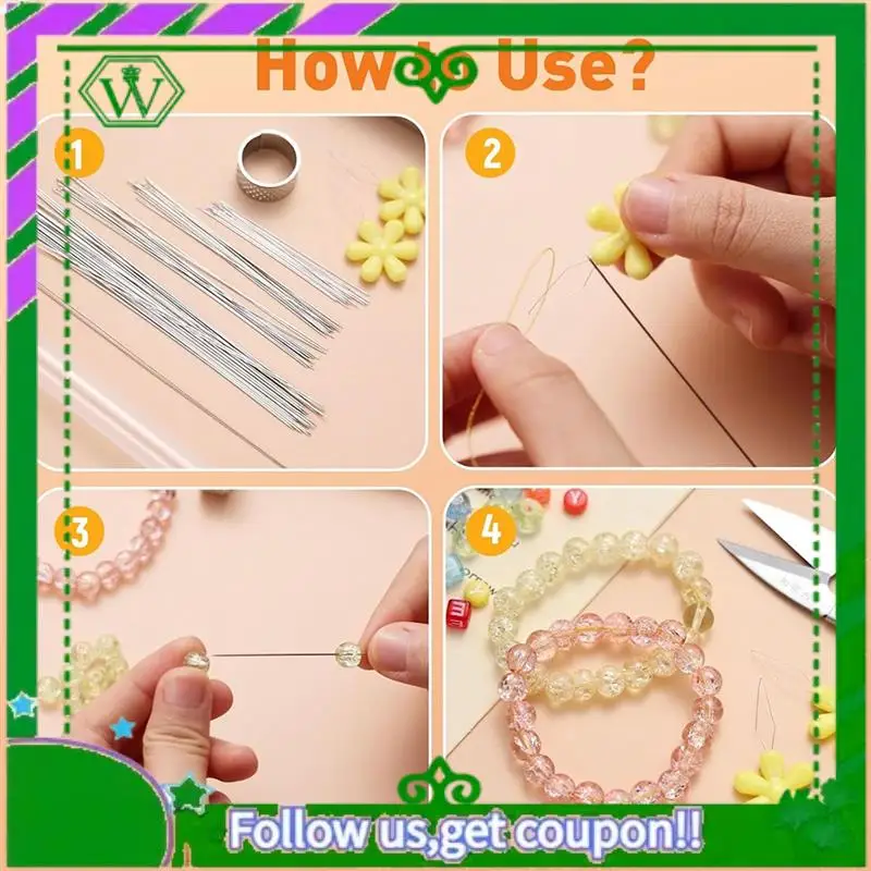 A18P-74 Pcs Beading Needles Set For Jewelry Making, Including Various Sizes And Types Of Beading Needles
A18P-74 Pcs Beading Needles Set For Jewelry Making, Including Various Sizes And Types Of Beading Needles