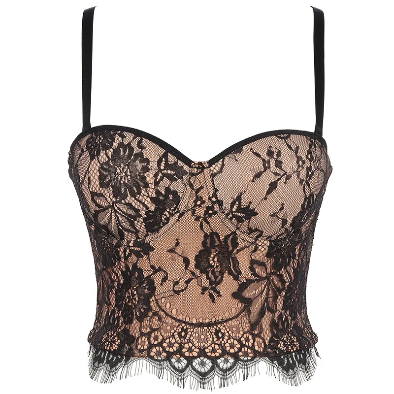 Corset Tops Sexy Women Lace Mesh Bustier Crop Top Sleeveless Tank Top Body Shaper Corsets Slim Adjustable Strap Lingerie Camis
Corset Tops Sexy Women Lace Mesh Bustier Crop Top Sleeveless Tank Top Body Shaper Corsets Slim Adjustable Strap Lingerie Camis