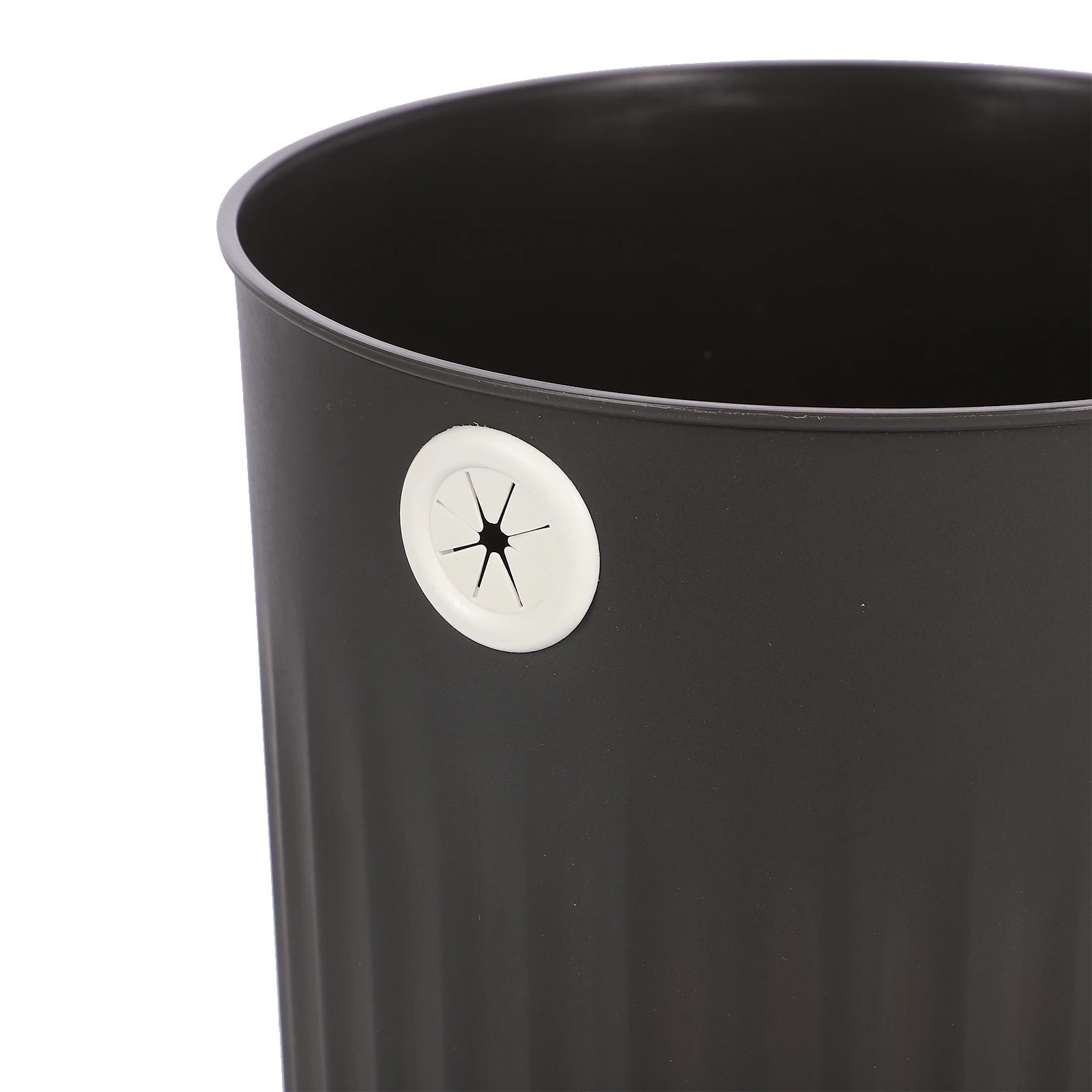 Round Trash Can for Bathroom Bedroom Living Room Home PP Material Large Opening Garbage Bin Black Bins Waste Containers
Round Trash Can for Bathroom Bedroom Living Room Home PP Material Large Opening Garbage Bin Black Bins Waste Containers