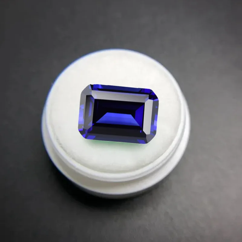 Quality Blue Sapphire Emerald Cut VVS Loose Gemstone for Collection and Jewelry Making DIY Jewelry Decorative Crafts
Quality Blue Sapphire Emerald Cut VVS Loose Gemstone for Collection and Jewelry Making DIY Jewelry Decorative Crafts