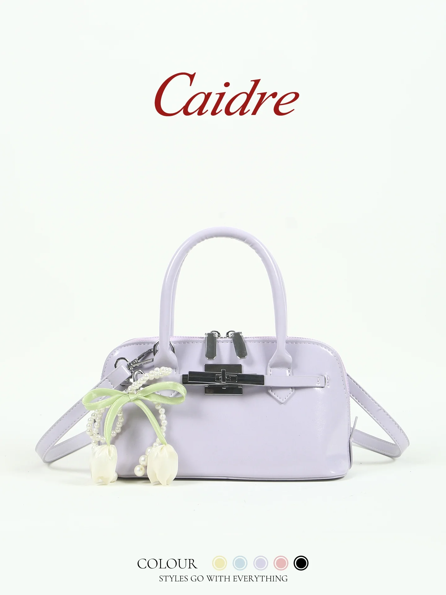 Caidre Tulip Shoulder Bag Women's 2026 New Office Small Handbag Luxury Quaint Single Crossbody Bag Soft Surface Pure Color
Caidre Tulip Shoulder Bag Women's 2026 New Office Small Handbag Luxury Quaint Single Crossbody Bag Soft Surface Pure Color