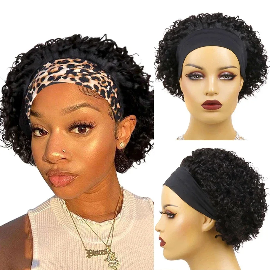 100% Human Hair Headband Wigs Short Pixie Curly Wigs Water Wave 6inches Easy To Install Brazilian Human Hair Cheap
100% Human Hair Headband Wigs Short Pixie Curly Wigs Water Wave 6inches Easy To Install Brazilian Human Hair Cheap