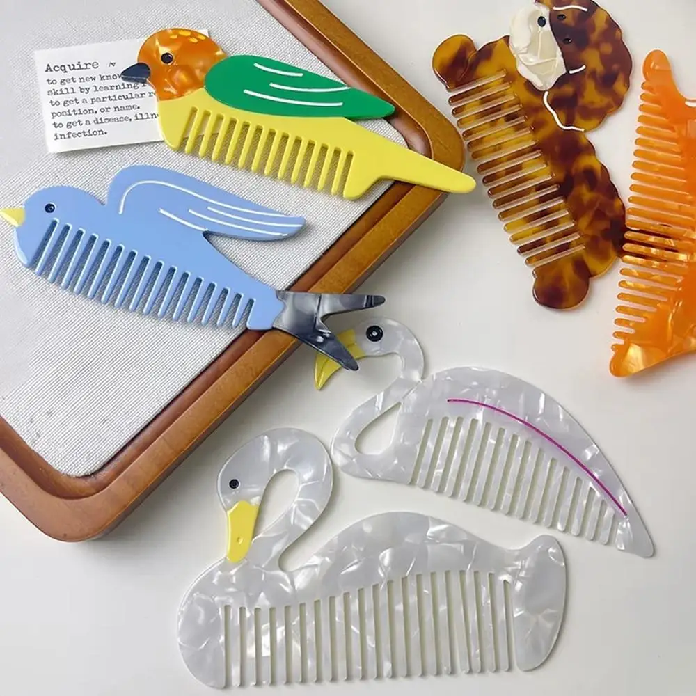 Korean Anti-static Acetate Hair Comb Lovely Dog Hair Styling Comb Hair Animal Cartoon Makeup Comb Portable Hairbrush Accessories
Korean Anti-static Acetate Hair Comb Lovely Dog Hair Styling Comb Hair Animal Cartoon Makeup Comb Portable Hairbrush Accessories