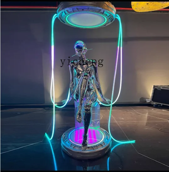 ZYA Cyberpunk Sculpture Mechanical Ji Large Art Bar KTV Large Technology Decoration
ZYA Cyberpunk Sculpture Mechanical Ji Large Art Bar KTV Large Technology Decoration