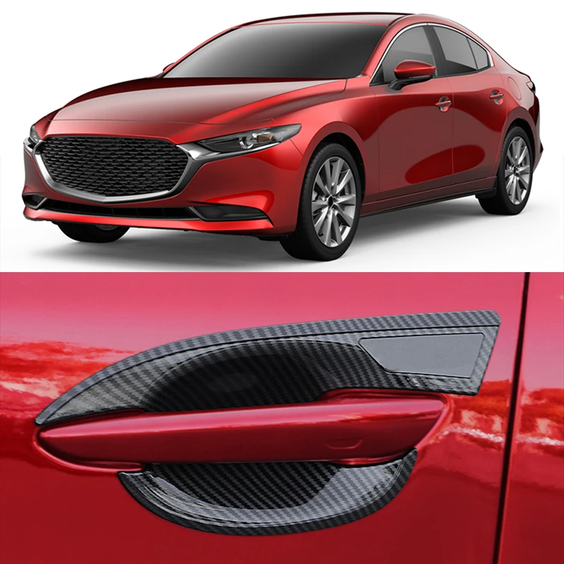 For Mazda 3 Sedan Mazda3 2019-2026 Carbon Fiber Car Door Handle Bowl Cup Surrounds Cover Protector Trim 2025 2024 2023 2022 2021
For Mazda 3 Sedan Mazda3 2019-2026 Carbon Fiber Car Door Handle Bowl Cup Surrounds Cover Protector Trim 2025 2024 2023 2022 2021