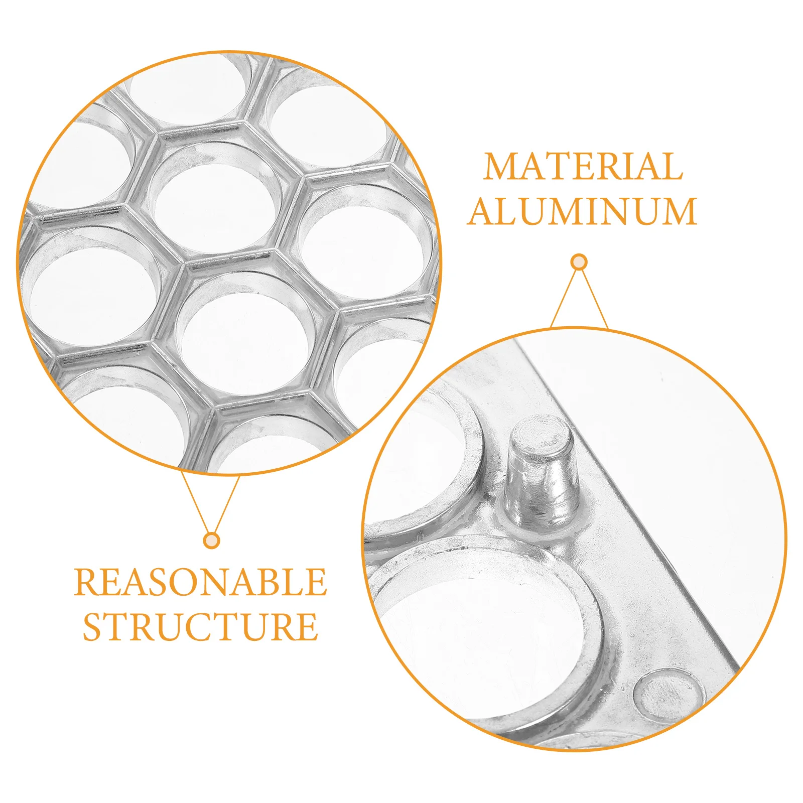 Aluminum Dumpling Maker Mold Multipurpose Kitchen Gadget Ravioli Tool Easy Wash Reusable Practical Homemade Pasta
Aluminum Dumpling Maker Mold Multipurpose Kitchen Gadget Ravioli Tool Easy Wash Reusable Practical Homemade Pasta